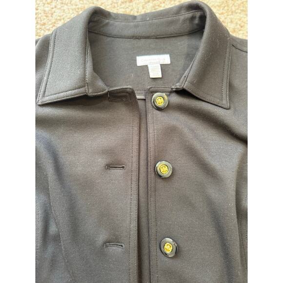 Vintage Y2K Charter Club Jacket, size XL, Gold Buttons; Cinched back - Picture 8 of 9